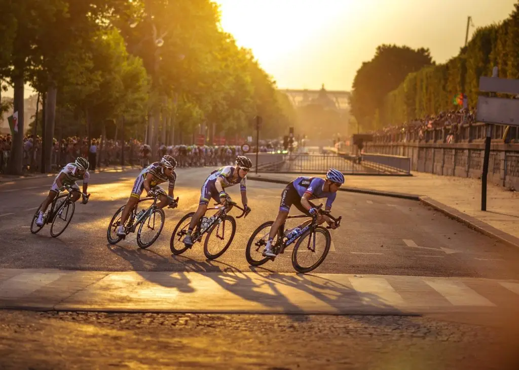 cyclist, twilight, atmosphere, cyclist, cyclist, cyclist, cyclist, cyclist